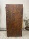 Carved Wooden Side-storage Cabinet, Floral-design Handicraft Cabinet For Storage
