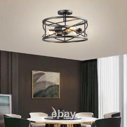 Ceiling Light Vintage Industrial Chandelier Retro For Hallway Restaurant Kitchen