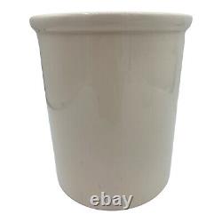 Cloverleaf Utensil Design Utensil Pot Caddie Jar 5.5 x 4.5 Retro Vtg T G Green