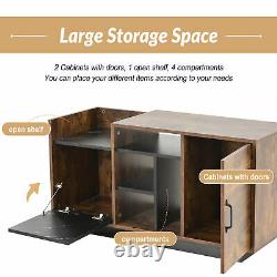 Coffee Table TV Stand Storage Cabinet Cupboard Living Room Hallway Sideboard UK