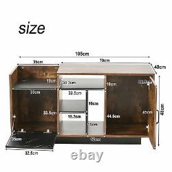 Coffee Table TV Stand Storage Cabinet Cupboard Living Room Hallway Sideboard UK