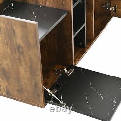 Coffee Table TV Stand Storage Cabinet Cupboard Living Room Hallway Sideboard UK