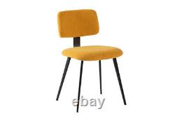 Colourful Kitchen Dining Chairs In Boucle Dining Chair Fluffy Retro Chairs