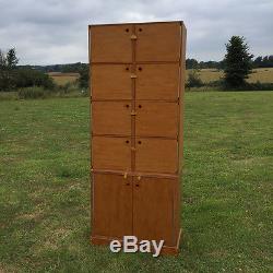 Contemporary Scandinavian Retro Style Tall Cabinet Multi Storage Cupboards