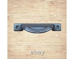 Cup Pull Handle Cast Iron Antique Vintage Retro Kitchen Cabinet Drawer Cupboard