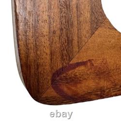 DANISH VINTAGE RETRO TEAK SOLID WALL MIRROR mid Century 1960s