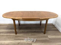 DINING TABLE Nathan Teak Extendable Folding Draw Leaf MidCentury FREE DELIVERY