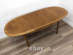 DINING TABLE Nathan Teak Extendable Folding Draw Leaf MidCentury FREE DELIVERY