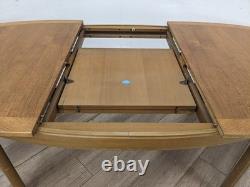 DINING TABLE Nathan Teak Extendable Folding Draw Leaf MidCentury FREE DELIVERY