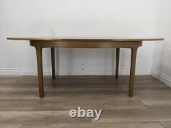 DINING TABLE Nathan Teak Extendable Folding Draw Leaf MidCentury FREE DELIVERY