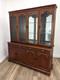 Display Cabinet White & Newton Mirror Back 2 Drawer 2 Cupboard Free Delivery
