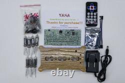 DIY KIT YANA NIXIE IN-16 Desk Clock + Case + Power Supply + Remote + RGB