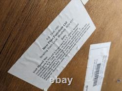 DRESSER Vintage Newplan Oak Veneer Glass Doors 5 Cupboards Shelves FREE DELIVERY