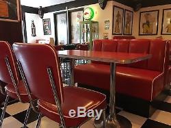 Diner Furniture American Vintage 50s Style Retro Home Bar, Kitchen, Cafe Dining