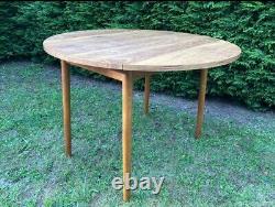 Dinette Retro Vintage Beech Formica Kitchen Table 1970s