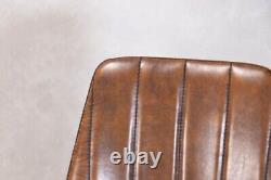 Dining Chairs Faux Leather Chair Kitchen Chair Restaurant Chair Vintage Brown