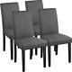 Dining Chairs Set Of 4 Fabric Upholstered Kitchen Chairs For Dining Room Kitchen