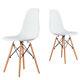 Dining Table And Chairs 2 4 6 Set Wooden Leg Retro Room Chair White Kitchen