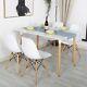 Dining Table And Chairs 4 6 Set Wooden Legs Retro Dining Room Chair Grey Kitchen