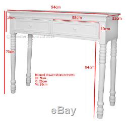 Dove GREY Belgravia style CONSOLE TABLE / Hall Table shabby/chic