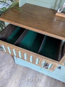 Dresser Display Cabinet Vintage Green Upcycled Dresser Display Cabinet Vintage Green Upcycled