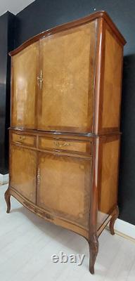 Epstein Drinks Cabinet, Cocktail Cabinet, Walnut Burr, Vintage Drinks Cabinet