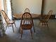 Ercol Drop-leaf Table And 4 Chairs