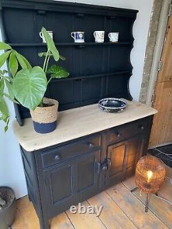 Ercol Vintage 2 Part Welsh Dresser Refurbished