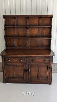 Ercol Welsh Dresser Display Cabinet