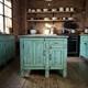 Free Delivery? Vintage Painted Kitchen Island Cupboard Cabinet