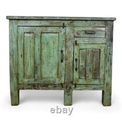 FREE DELIVERY? Vintage Painted Kitchen Island Cupboard Cabinet