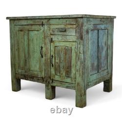 FREE DELIVERY? Vintage Painted Kitchen Island Cupboard Cabinet