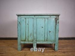 FREE DELIVERY? Vintage Painted Kitchen Island Cupboard Cabinet