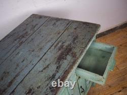 FREE DELIVERY? Vintage Painted Kitchen Island Cupboard Cabinet