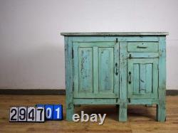 FREE DELIVERY? Vintage Painted Kitchen Island Cupboard Cabinet