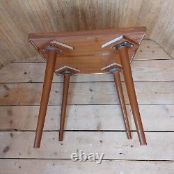 Fab Vintage Retro Mid Century Modern H R Johnson Handmade Small Tiled Table