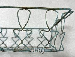 French Vintage Wire Basket 21.5cm x 30.5cm Small Retro Kitchen Basket