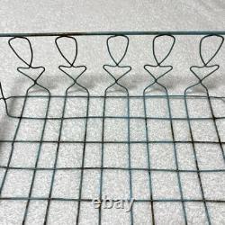 French Vintage Wire Basket 21.5cm x 30.5cm Small Retro Kitchen Basket