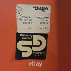 GENUINE VERNER PANTON ORANGE CHAIR FOR VITRA -kitchen dining office