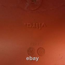 GENUINE VERNER PANTON ORANGE CHAIR FOR VITRA -kitchen dining office GENUINE VERNER PANTON ORANGE CHAIR FOR VITRA -kitchen dining office