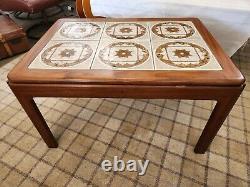 G Plan 1970's Vintage Retro Tiled Top Teak Rectangular Coffee Table