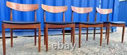 G Plan 4 Chairs by Ib Kofod Larsen Vintage Retro Mid Century FREE DELIVERY