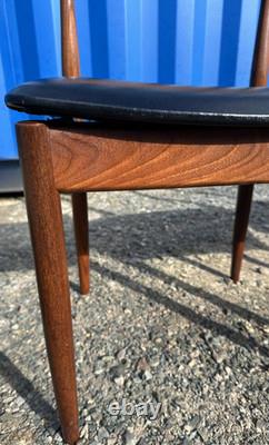 G Plan 4 Chairs by Ib Kofod Larsen Vintage Retro Mid Century FREE DELIVERY