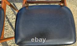 G Plan 4 Chairs by Ib Kofod Larsen Vintage Retro Mid Century FREE DELIVERY