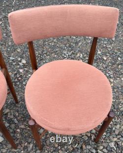 G Plan Fresco 4 Chairs by VB Wilkins 1970s Vintage Retro Mid Century Delivery