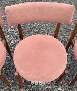 G Plan Fresco 4 Chairs by VB Wilkins 1970s Vintage Retro Mid Century Delivery