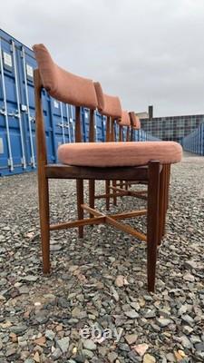 G Plan Fresco 4 Chairs by VB Wilkins 1970s Vintage Retro Mid Century Delivery