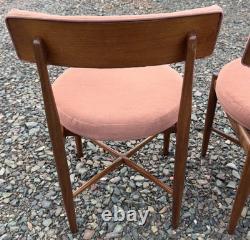 G Plan Fresco 4 Chairs by VB Wilkins 1970s Vintage Retro Mid Century Delivery