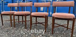 G Plan Fresco 4 Chairs by VB Wilkins 1970s Vintage Retro Mid Century Delivery