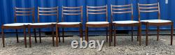 G Plan Fresco 6 Chairs by VB Wilkins 1970s Vintage Retro Mid Century Delivery